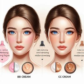 The difference between BB cream and CC cream